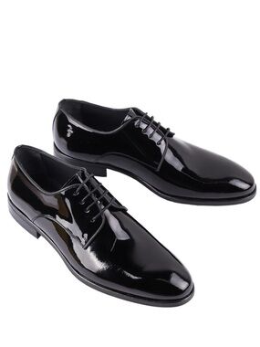 Bruno Magli Black Patent Leather Shoes